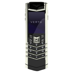 Signature S Design White Gold