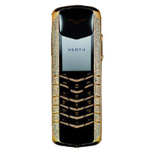 Signature M Design Yellow Gold Pave Diamonds