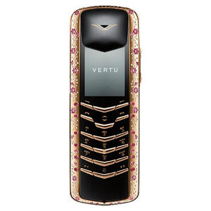 Signature M Design Rose Gold Pink Sapphires
