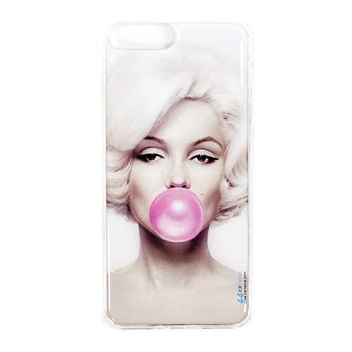 Накладка силиконовая IceTwice iPhone 7 Plus Marilyn Bubble Gum №894 фото 