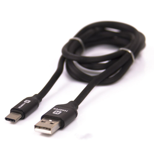 USB кабель Harper SCH-730  USB Type-C 1m Silicone Black фото 