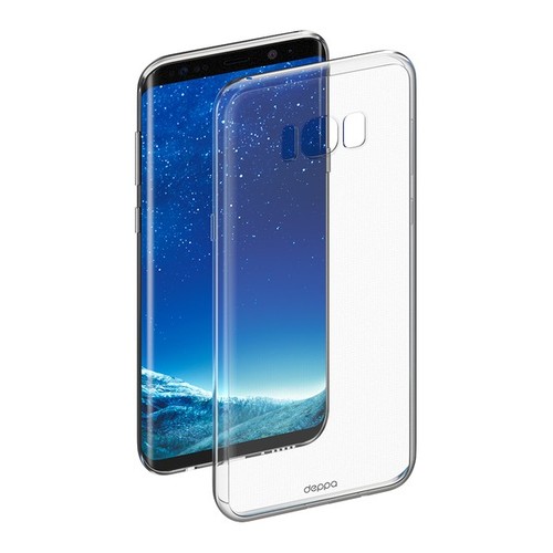 Накладка силиконовая Deppa Gel Case Samsung Galaxy S8+ Clear фото 
