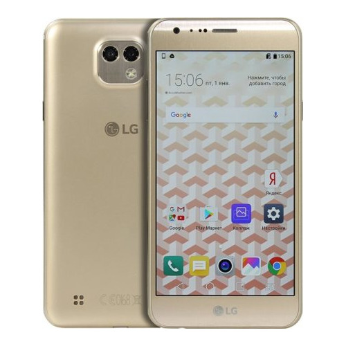 Телефон LG K580DS X Cam Gold фото 