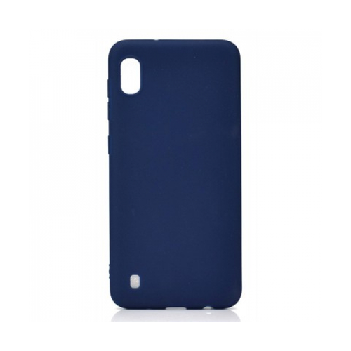 Накладка силиконовая BoraSCO Microfiber Case Samsung Galaxy A01/ M01 Blue фото 