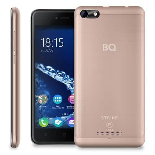 Телефон BQ BQS-5058 Strike Power Easy Rose Gold Brushed фото 