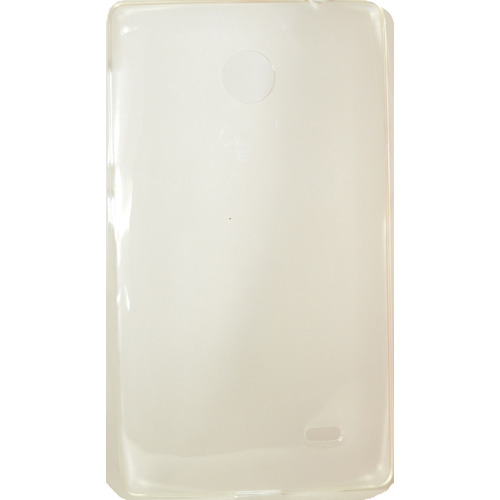 Накладка силиконовая Ultra slim Nokia X Dual sim Glossy White фото 