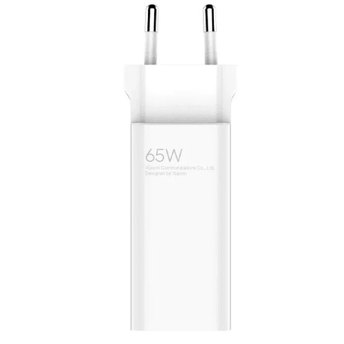 СЗУ Xiaomi Mi 65W Fast Charger with GaN Tech AD65GEU + кабель Type-C (BHR4499GL) фото 