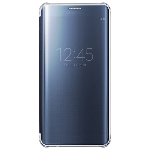 Чехол Clear Fiew на Samsung Galaxy S6 Edge+ (EF-ZG928CBEGRU) Black фото 