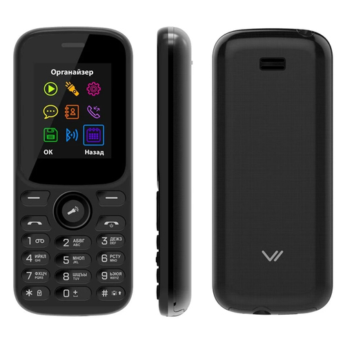 Телефон Vertex M124 Black фото 