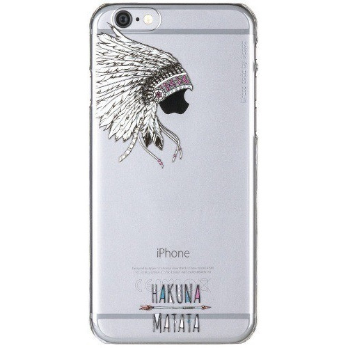 

Накладка пластиковая Deppa Art Case iPhone 6/6S Plus Hakuna Matata Индеец