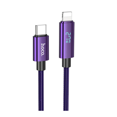 USB кабель Hoco U125 Type-C 66W Purple фото 
