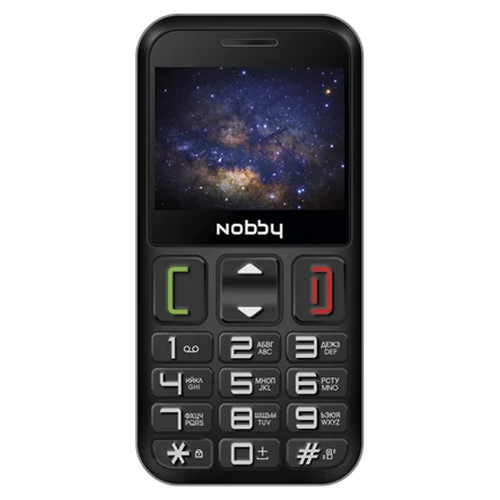 Телефон Nobby 240B Black Grey фото 