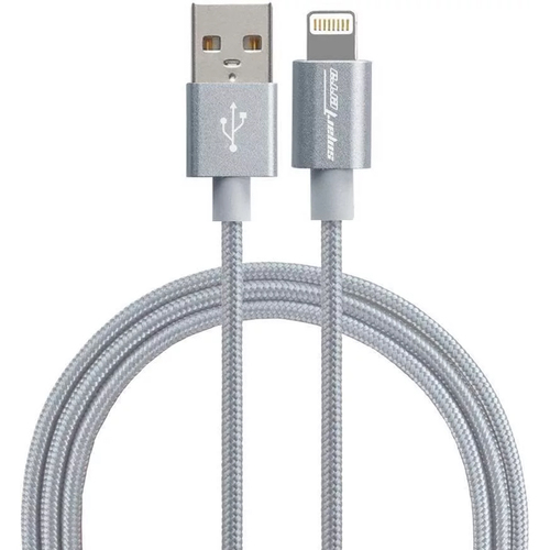 

USB кабель Smarterra STR-AL002M MFI 8-pin 1м Silver