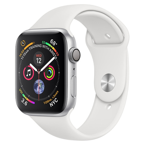 Умные часы Apple Watch Series 4 40mm Aluminum Case with Sport Band Silver фото 