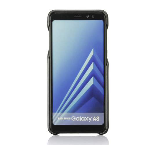 

Накладка кожаная G-Case Slim Premium для Samsung Galaxy A8 (2018) Black