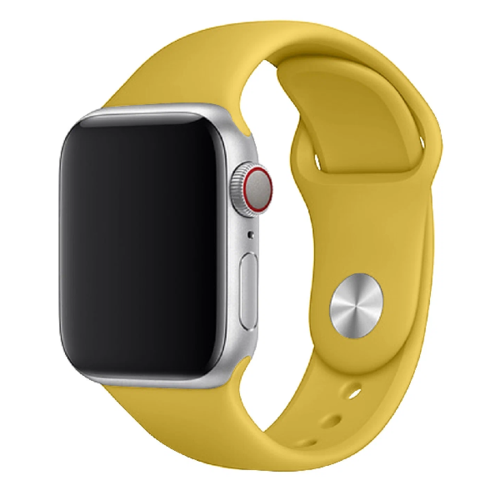 Ремешок TFN Silicon Band (AWSB40C19) для Apple Watch 38/40 mm Yellow фото 