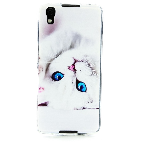 

Накладка силиконовая Goodcase Alcatel IDOL 4 6055K Котенок
