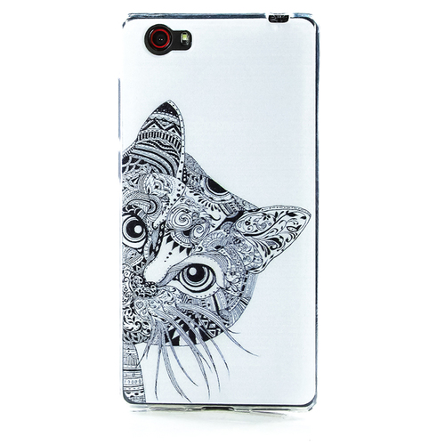 

Накладка силиконовая Goodcase Senseit A109 Индийский кот