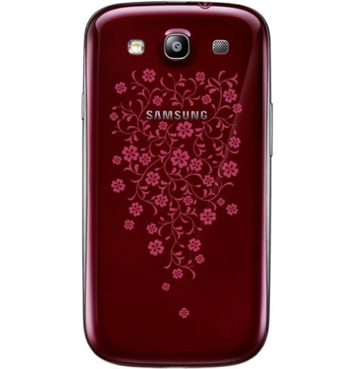 Телефон Samsung I9300 Galaxy S III 16Gb La Fleur Garnet Red фото 