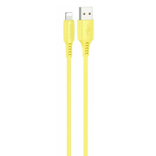 USB кабель Borofone BX40 Lightning Yellow фото 