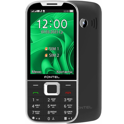 Телефон Мегафон Fontel FP350 Black фото 