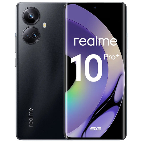 Телефон Realme RMX3686 10 Pro Plus 128Gb Ram 8Gb 5G Dark Matter фото 