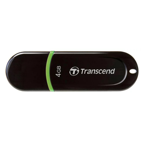 USB накопитель Transcend JetFlash 300 (4Gb) Black фото 