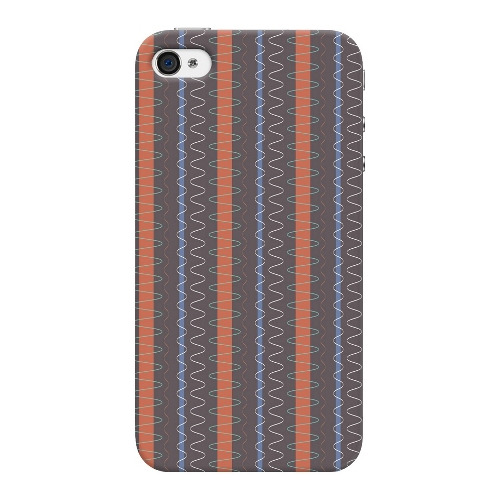 

Накладка пластиковая Deppa Art Case iPhone 4/4S Pattern Тёмный