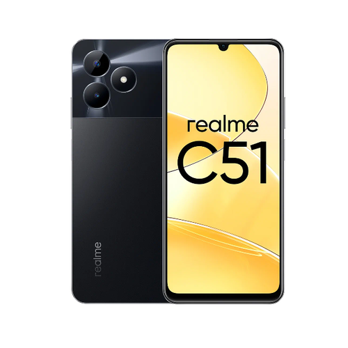 Телефон Realme RMX3830 C51 128Gb Ram 4Gb Carbon Black фото 