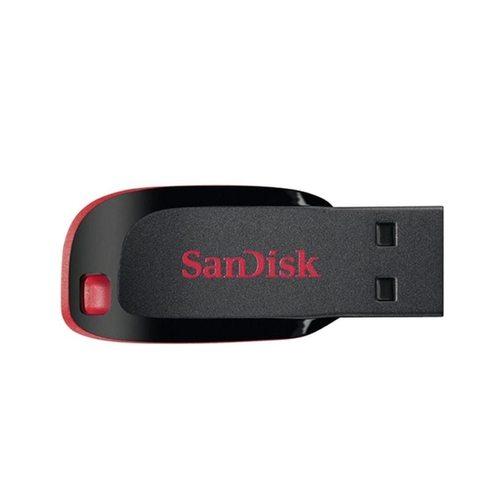 USB флешка SanDisk Cruzer Blade (64Gb) Black фото 