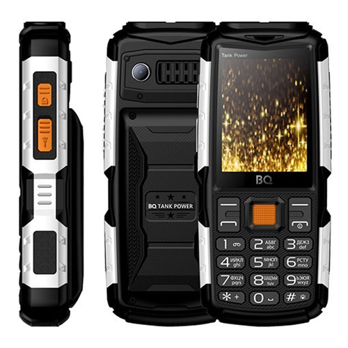 

Телефон BQ BQM-2430 Tank Power Black Silver