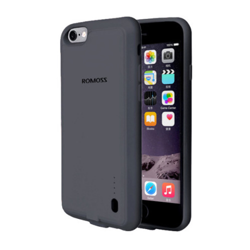 Накладка-аккумулятор для iPhone 6/6S Plus backup battery (AA6P), Romoss, 2800 mAh, Grey фото 