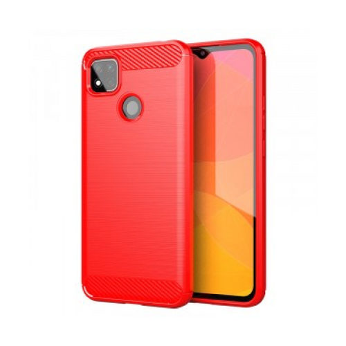 Накладка силиконовая BoraSCO Microfiber Case Xiaomi Redmi 9C Red фото 
