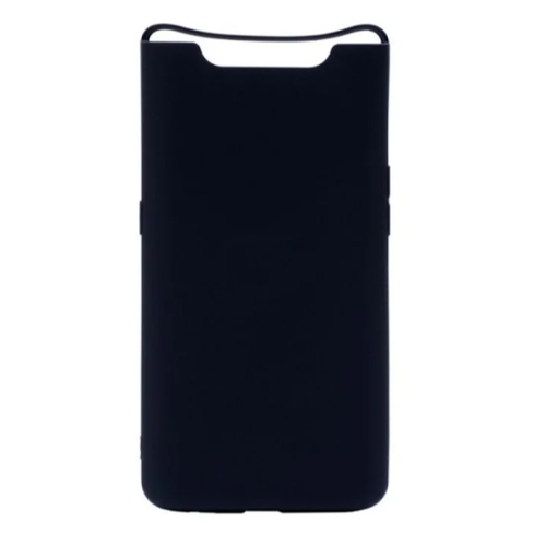 Накладка силиконовая G-Case Carbon Samsung Galaxy A80 Black фото 