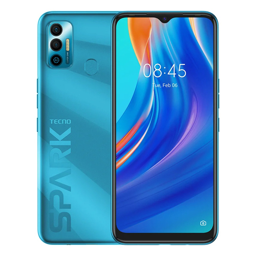 Телефон Tecno Spark 7 128Gb Blue фото 