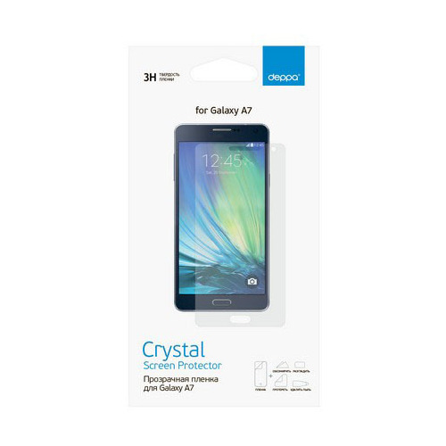 

Защитная плёнка Deppa Samsung Galaxy A7 Clear