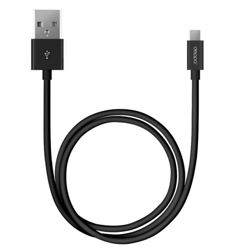 USB кабель Deppa Prime Line miniUSB 1.2м Black фото 