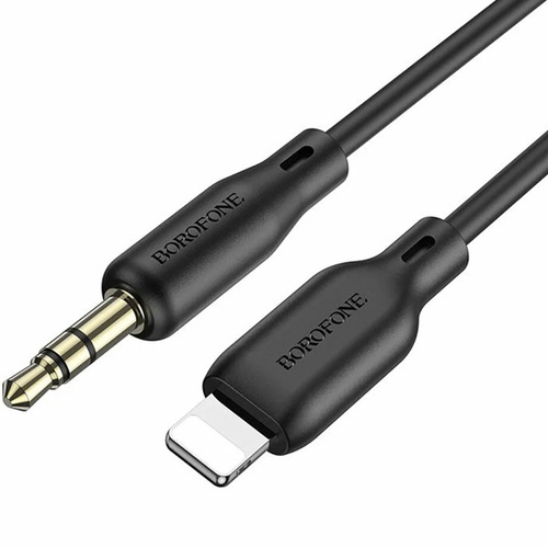 USB кабель Borofone BL18 Lightning - Aux Black фото 