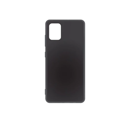 Накладка силиконовая BoraSCO Samsung Galaxy A51 Black фото 