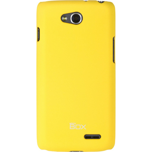 

Накладка пластиковая skinBox LG L90 Dual 4People Yellow
