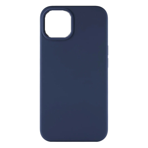 Накладка силиконовая Deppa Liquid Silicone Case Apple iPhone 13 Pro Blue фото 
