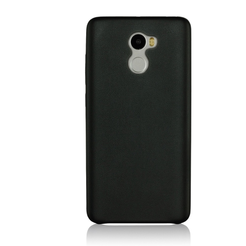 Накладка кожаная G-Case Slim Premium для Xiaomi Redmi 4 Black фото 