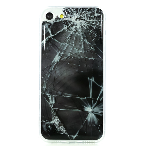 

Накладка силиконовая IceTwice iPhone 7/8 Стекло битое №1185