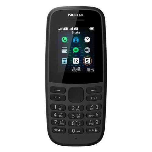 Телефон Nokia 105 Dual sim (2019) Black фото 