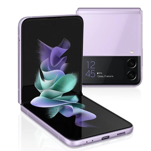 Телефон Samsung F711 Galaxy Z Flip3 128Gb Violet фото 