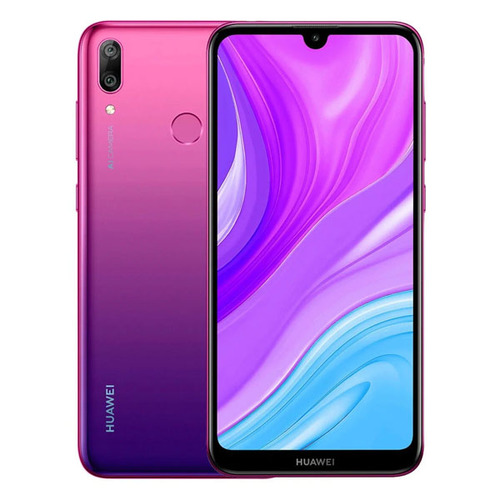 Телефон Huawei Y7 64Gb Ram 4Gb 2019 Aurora Purple фото 