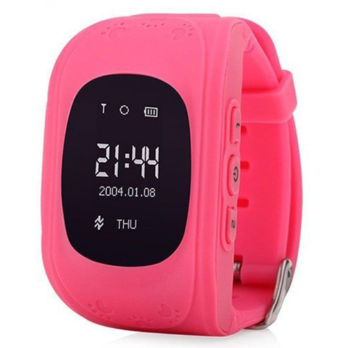 Умные часы Smart Baby Watch Q50 Pink фото 