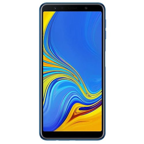 Телефон Samsung A750F/DS Galaxy A7 64Gb (2018) Blue фото 
