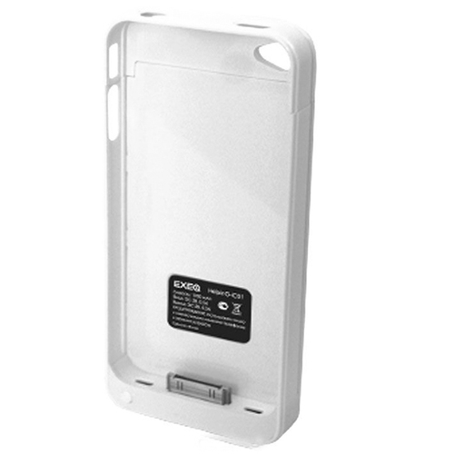 Накладка-аккумулятор Exeq iPhone 4/4S HelpinG-iC01 1900mAh White фото 