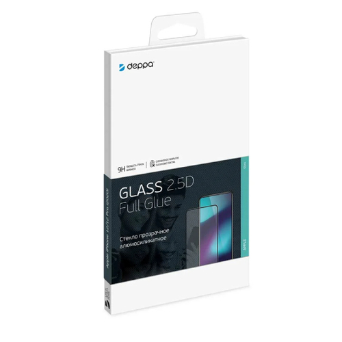 Защитное стекло Deppa iPhone 14 Plus/13 Pro Max Classic Full Glue 2.5D Clear фото 